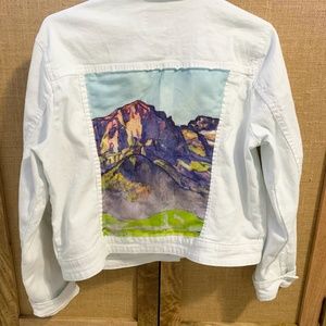 White Denim Mountains Jacket